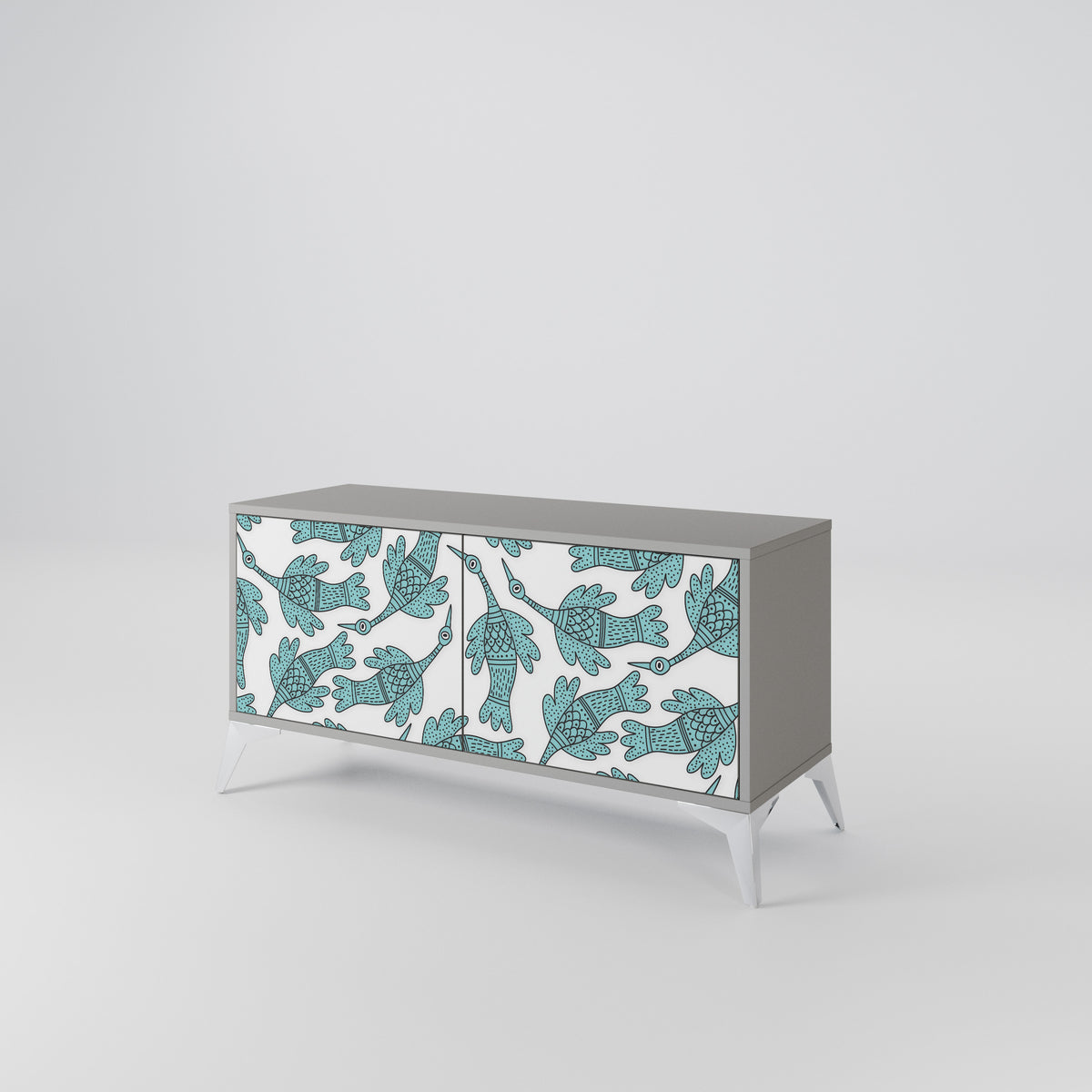 WATERSPOUT SONGIBIRD Kompaktní dvoudveřový TV stolek