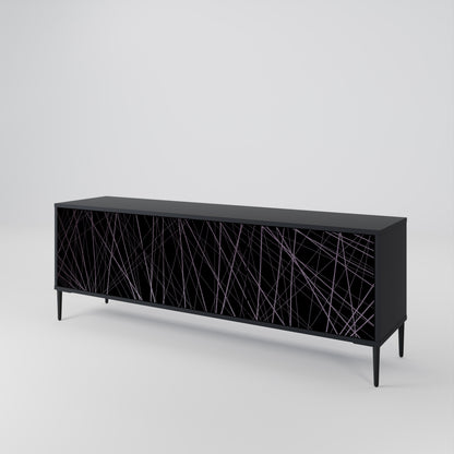SHIMMER SPIDERGRAM Třídveřový TV stolek
