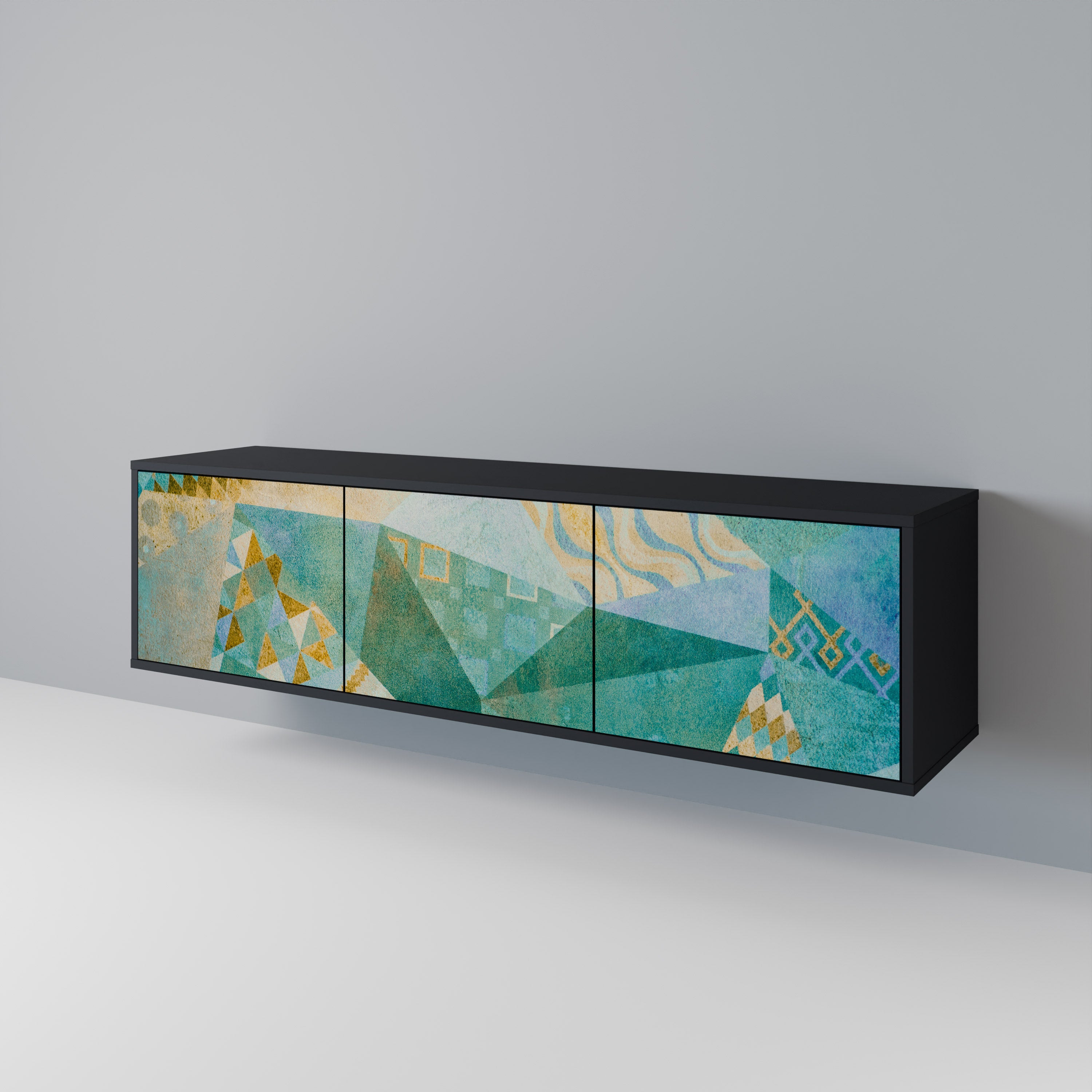 SPECTRUM SPLENDOR Třídveřový TV stolek