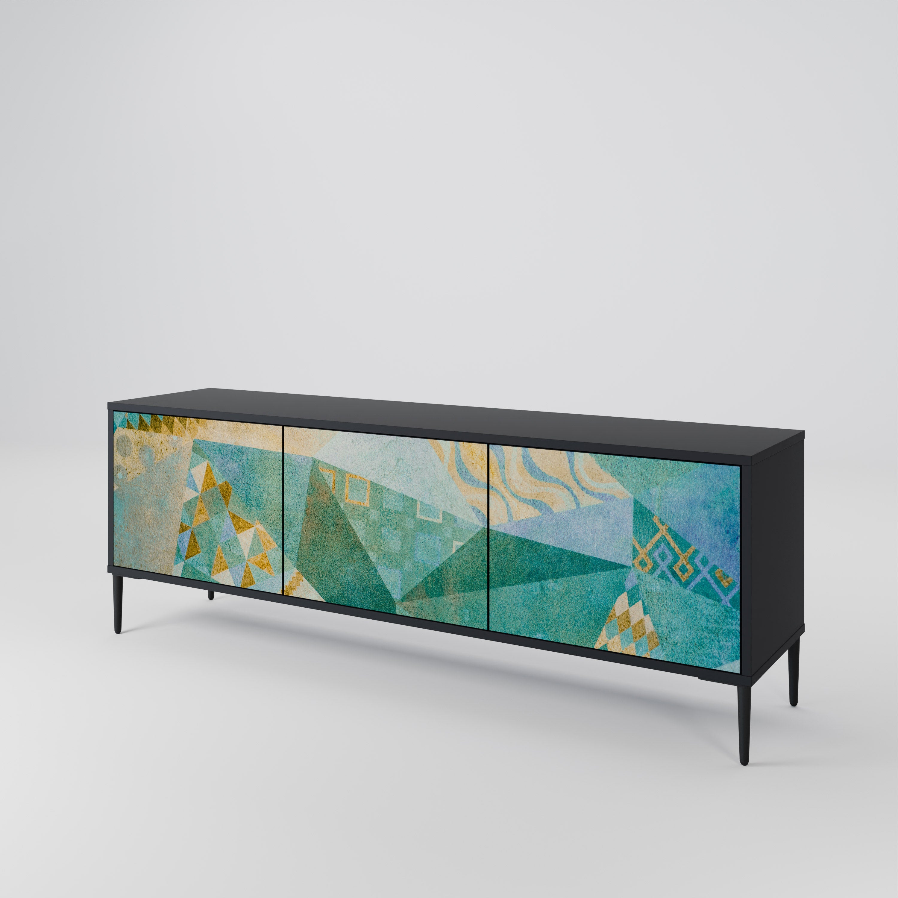 SPECTRUM SPLENDOR Třídveřový TV stolek