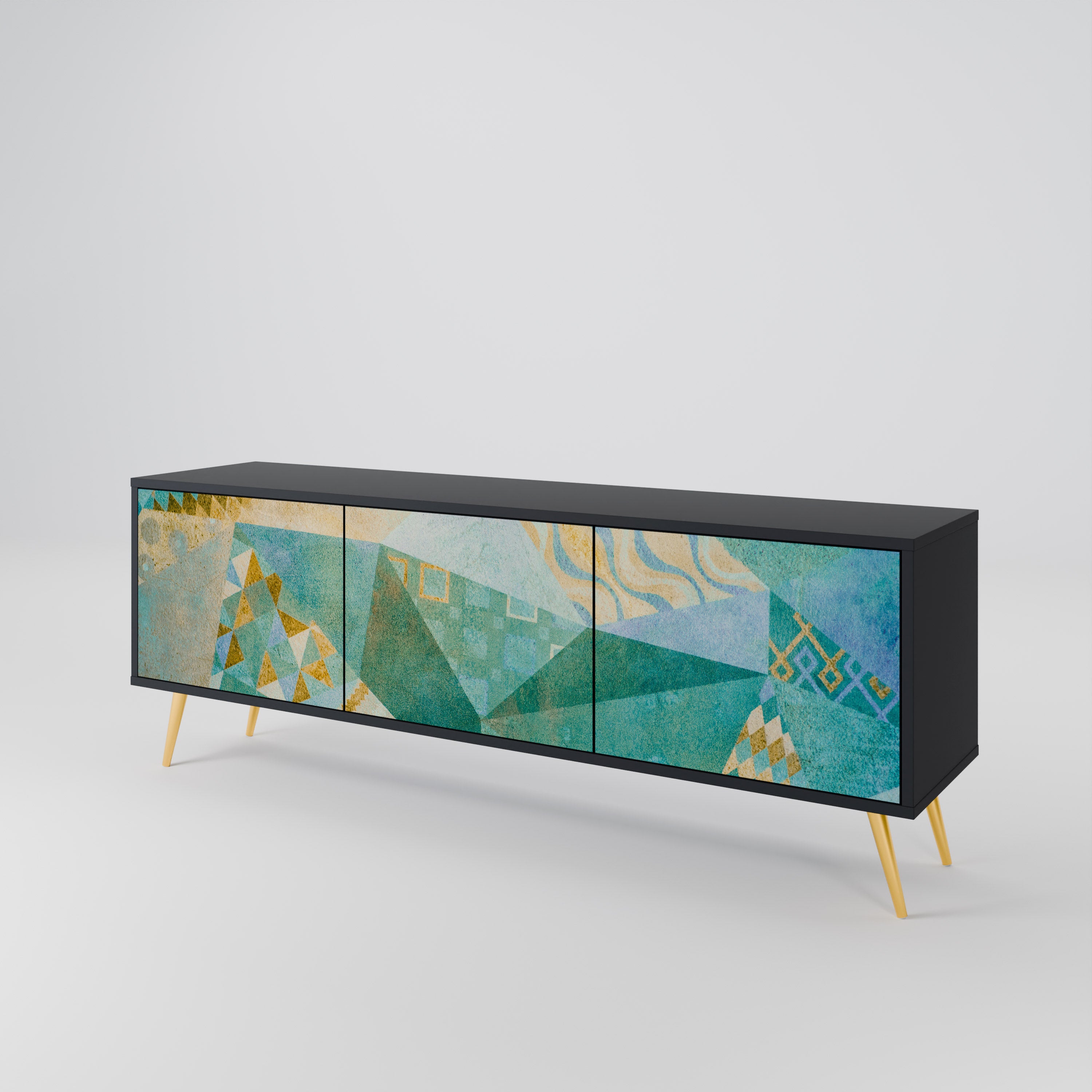 SPECTRUM SPLENDOR Třídveřový TV stolek
