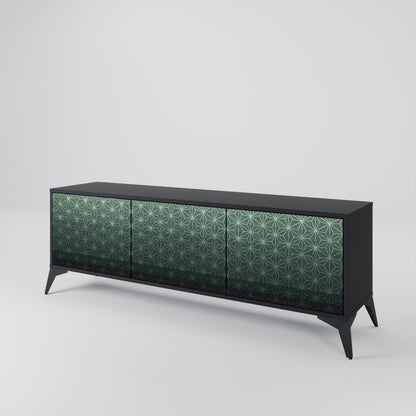 ORNAMENTAL GLIMMER Třídveřový TV stolek