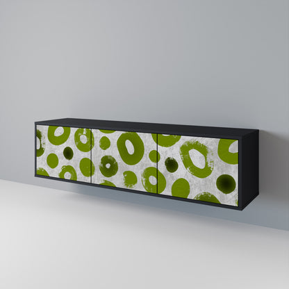GREEN RHAPSODY Třídveřový TV stolek