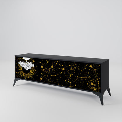 STELLAR CONSTELLATIONS Třídveřový TV stolek