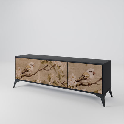 PETAL DISTINGUISH Třídveřový TV stolek