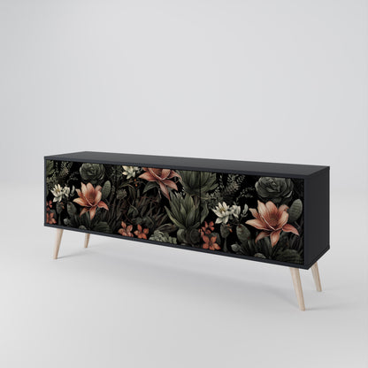 SECRET VERDURE Třídveřový TV stolek