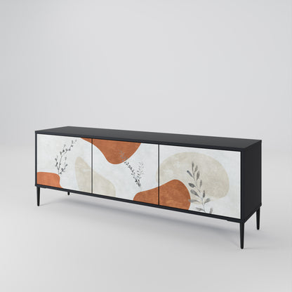 TRANQUIL TWIG Třídveřový TV stolek