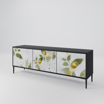 ELEGANT BOTANICS Třídveřový TV stolek
