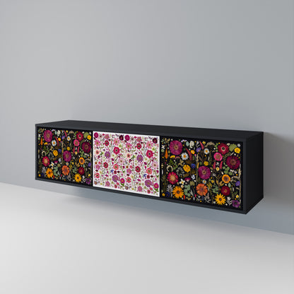 DAYNITE GARDEN Třídveřový TV stolek