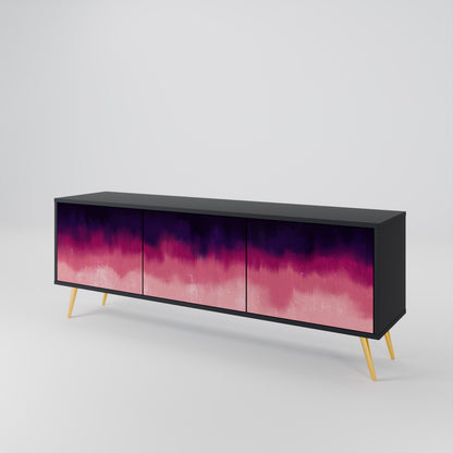AURORA BOREALIS Třídveřový TV stolek