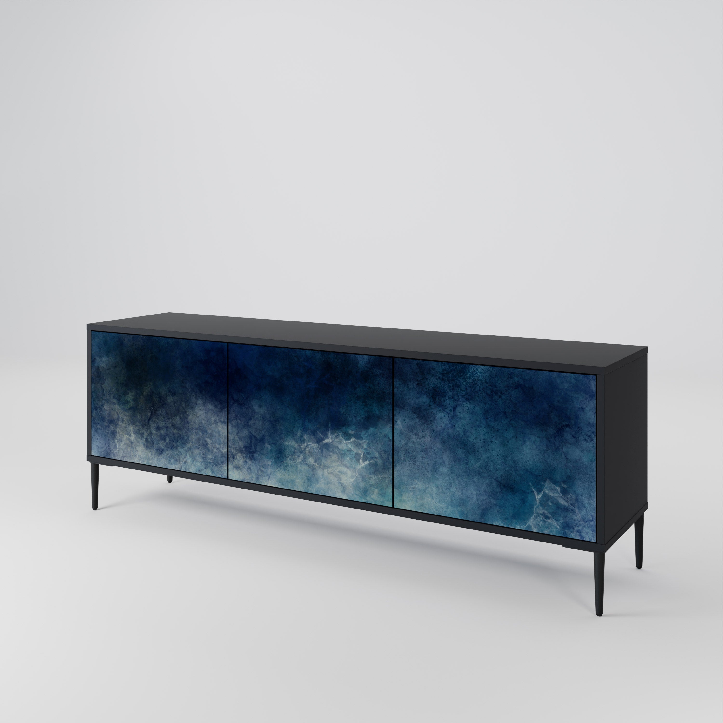 CELESTIAL FALL Třídveřový TV stolek