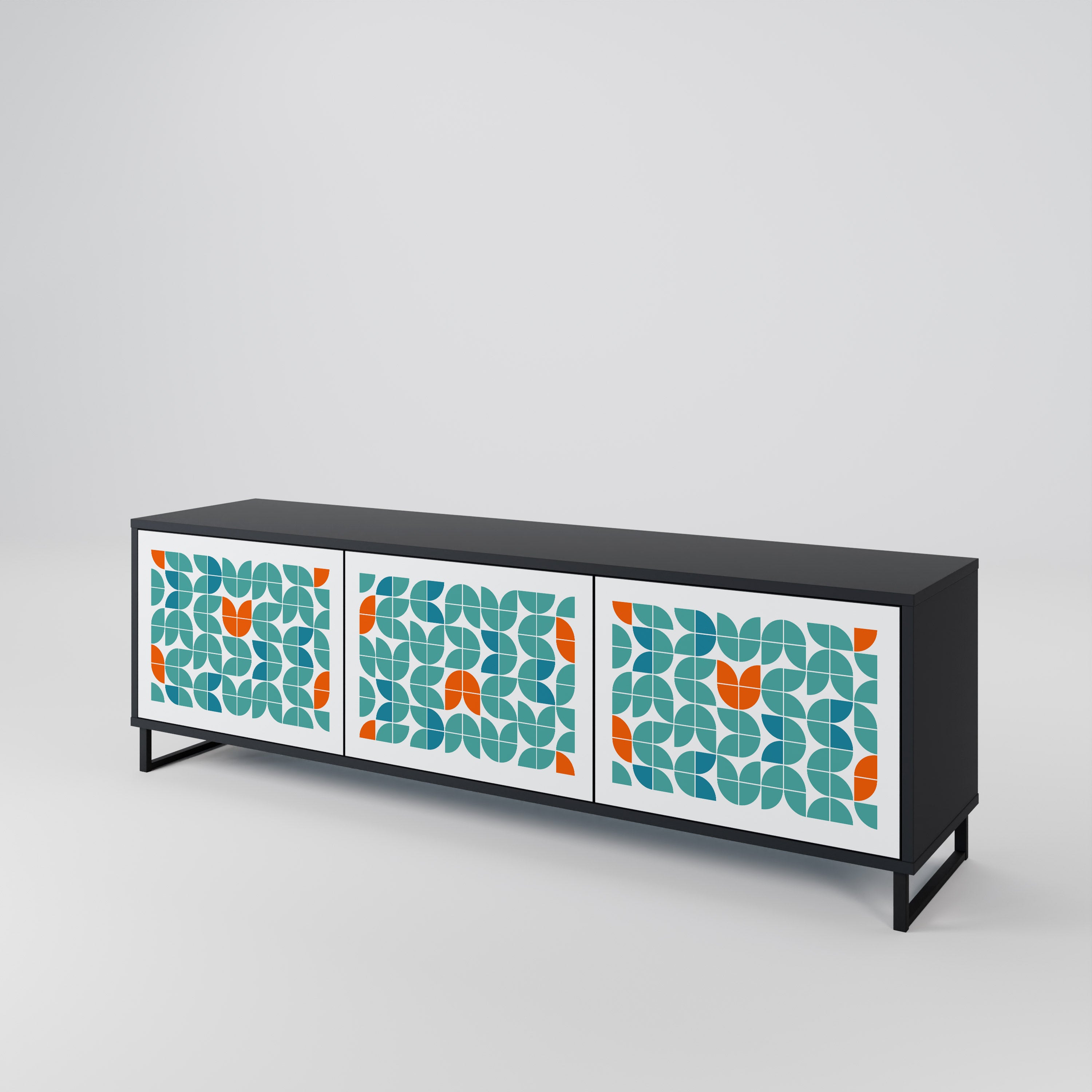 BE THE CHANGE 3-Door TV Cabinet