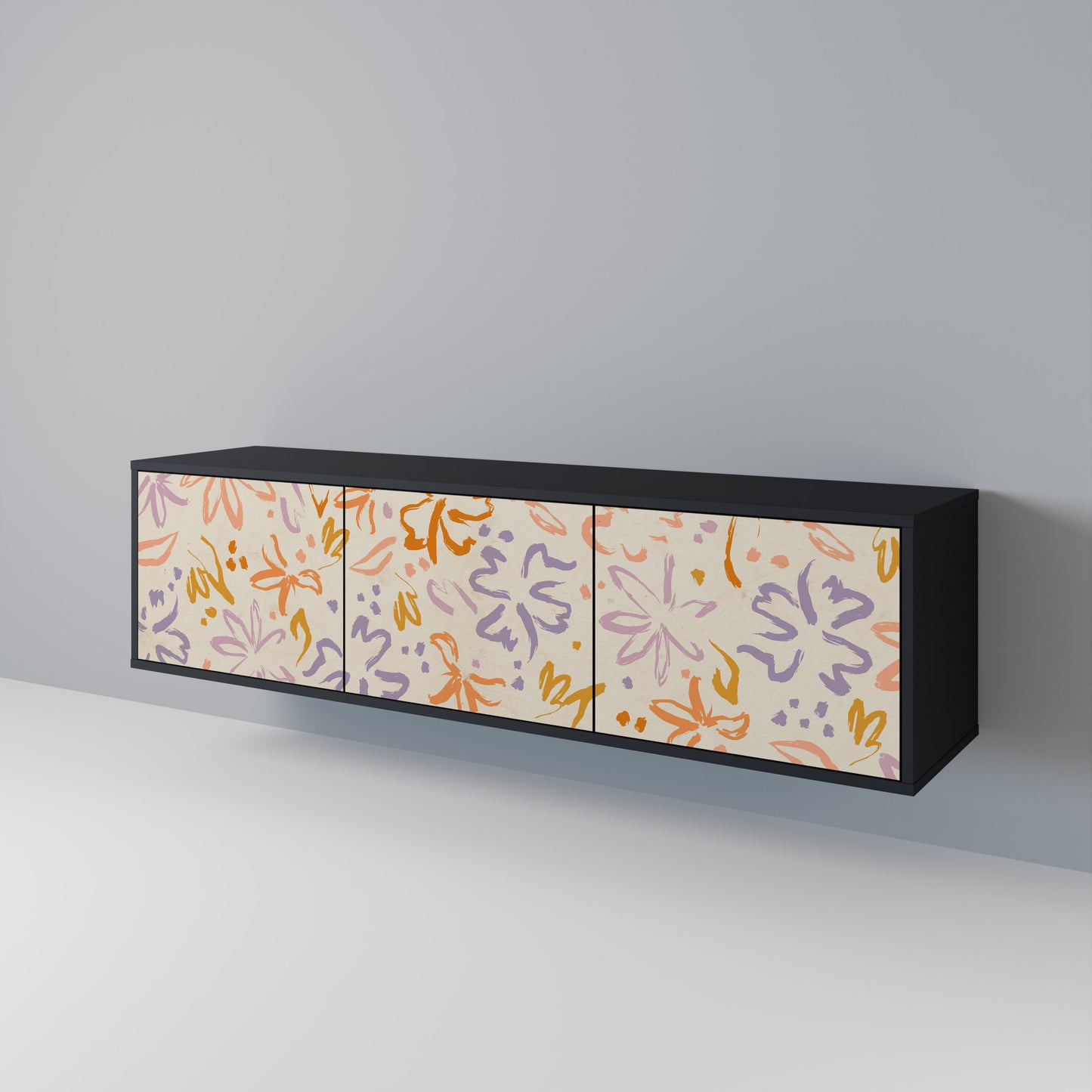 SPRING WHIMSY Třídveřový TV stolek