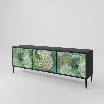 SUCCULENT CLUSTER Třídveřový TV stolek