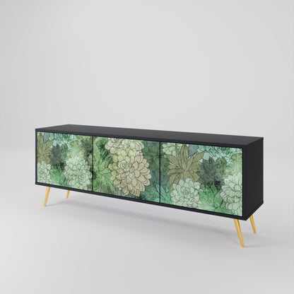 SUCCULENT CLUSTER Třídveřový TV stolek