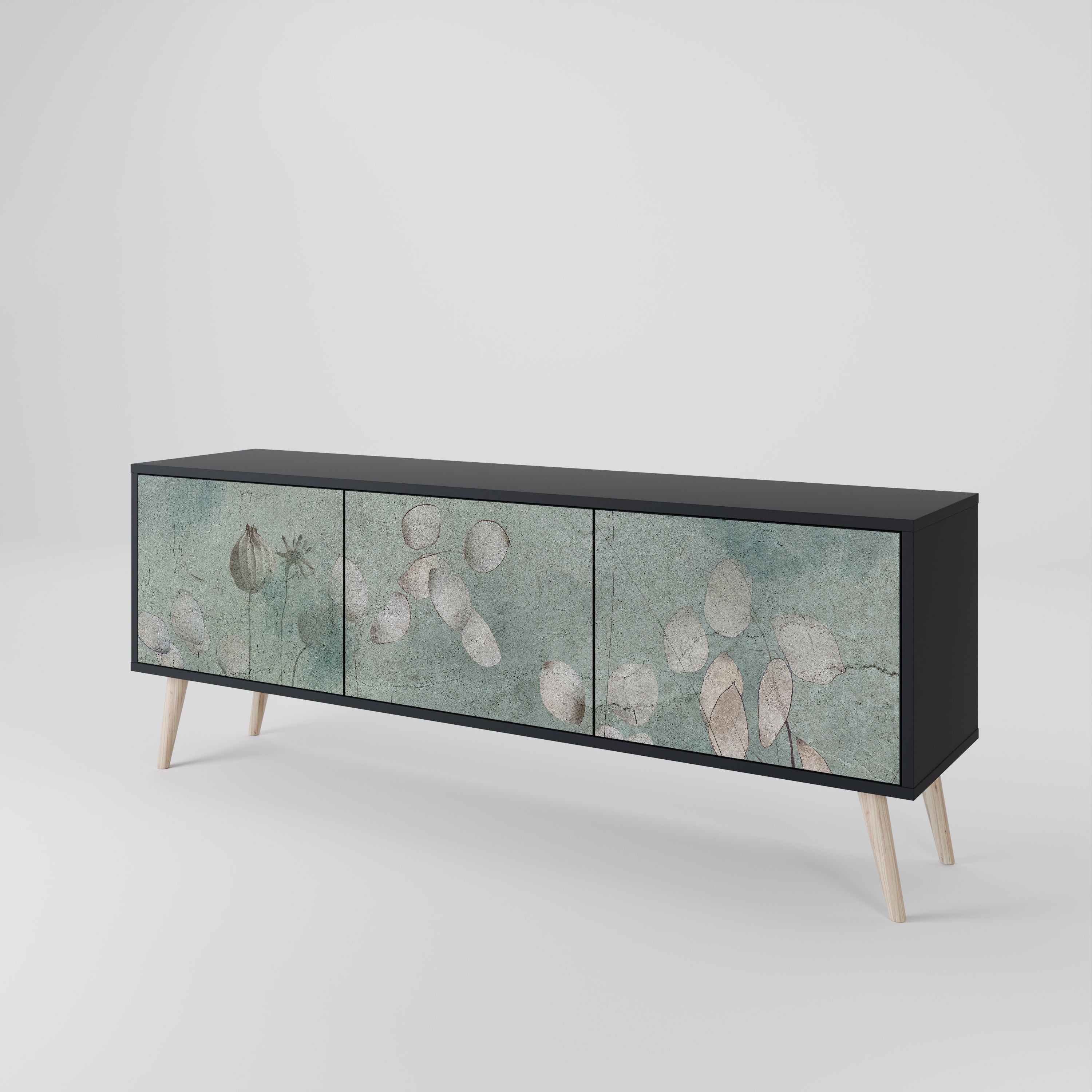 NIGHT LADY 3-Door TV Cabinet