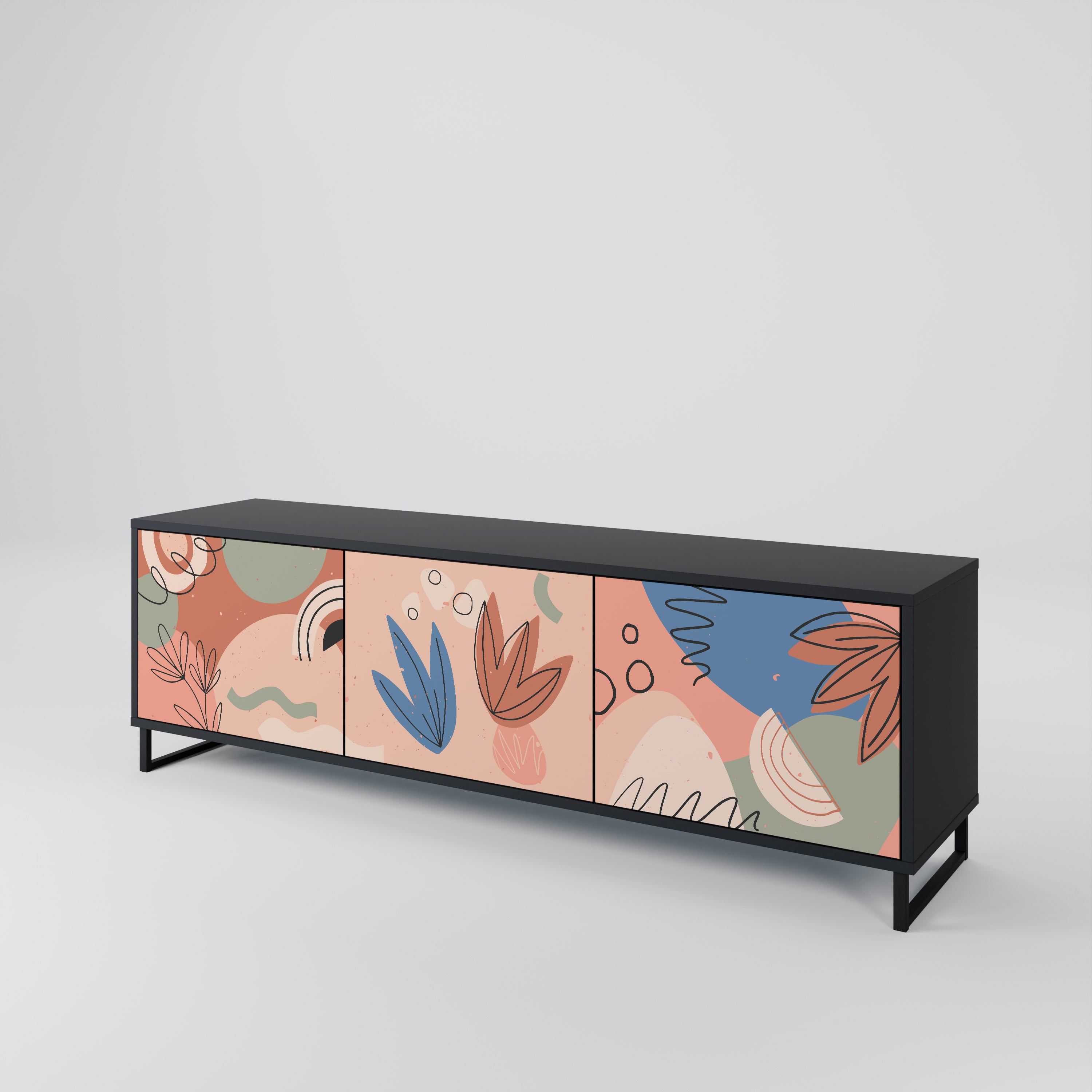 PASTEL DESTINY 3-Door TV Cabinet
