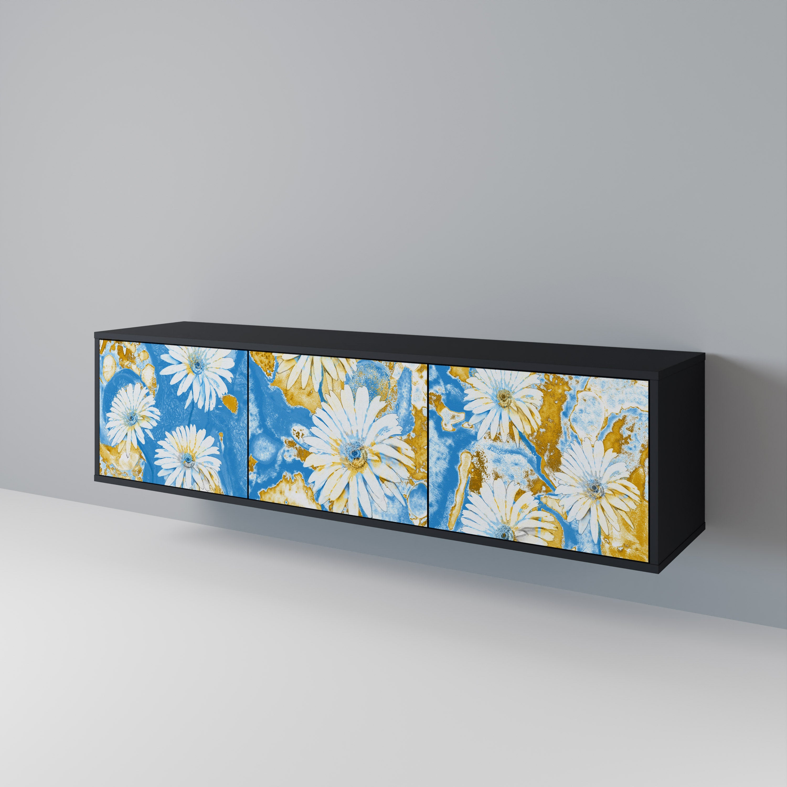 DAISY LUXE 3-Door TV Cabinet