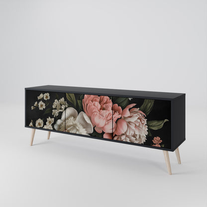 LUSH ELEGANCE Třídveřový TV stolek