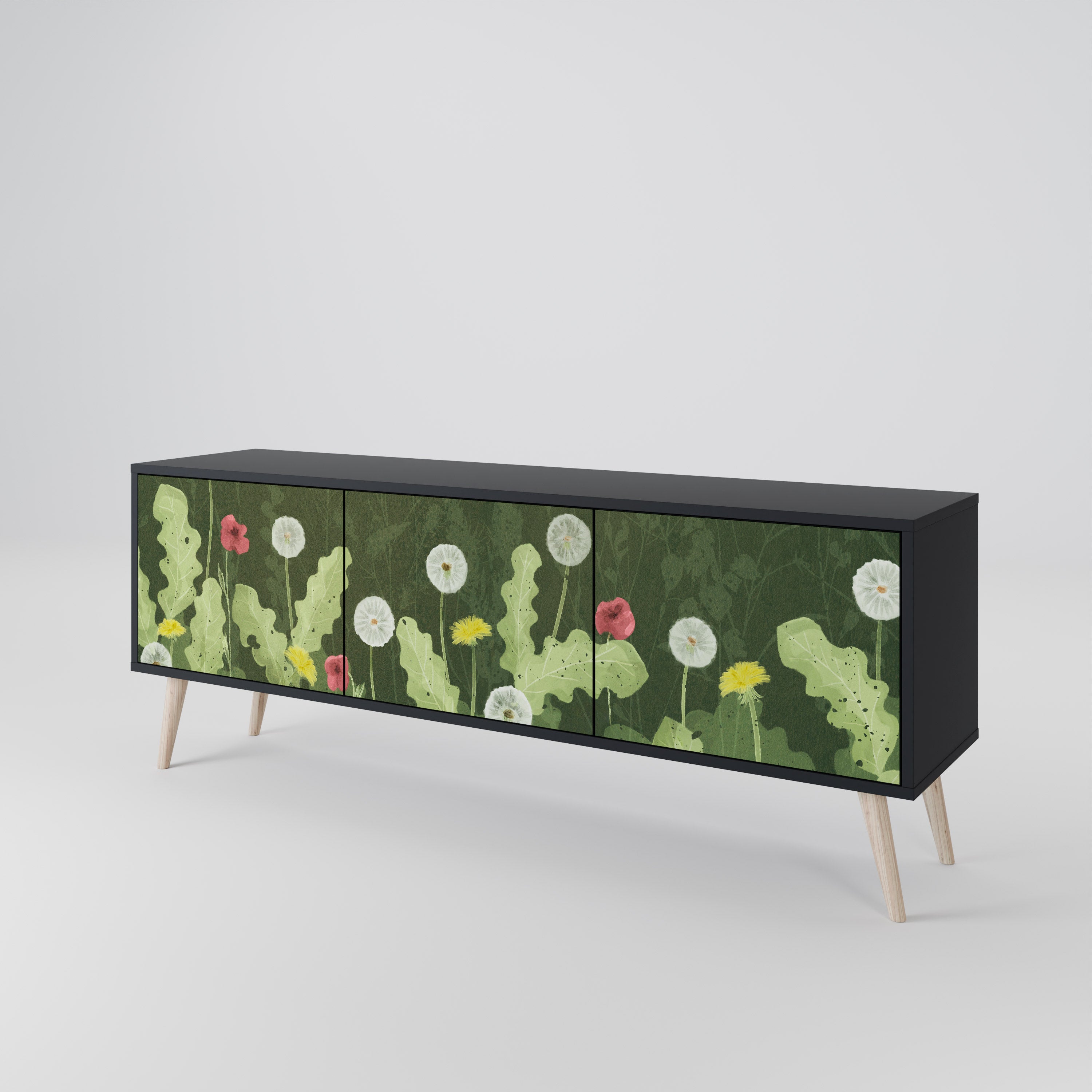 DANDELION AMUSE 3-Door TV Cabinet