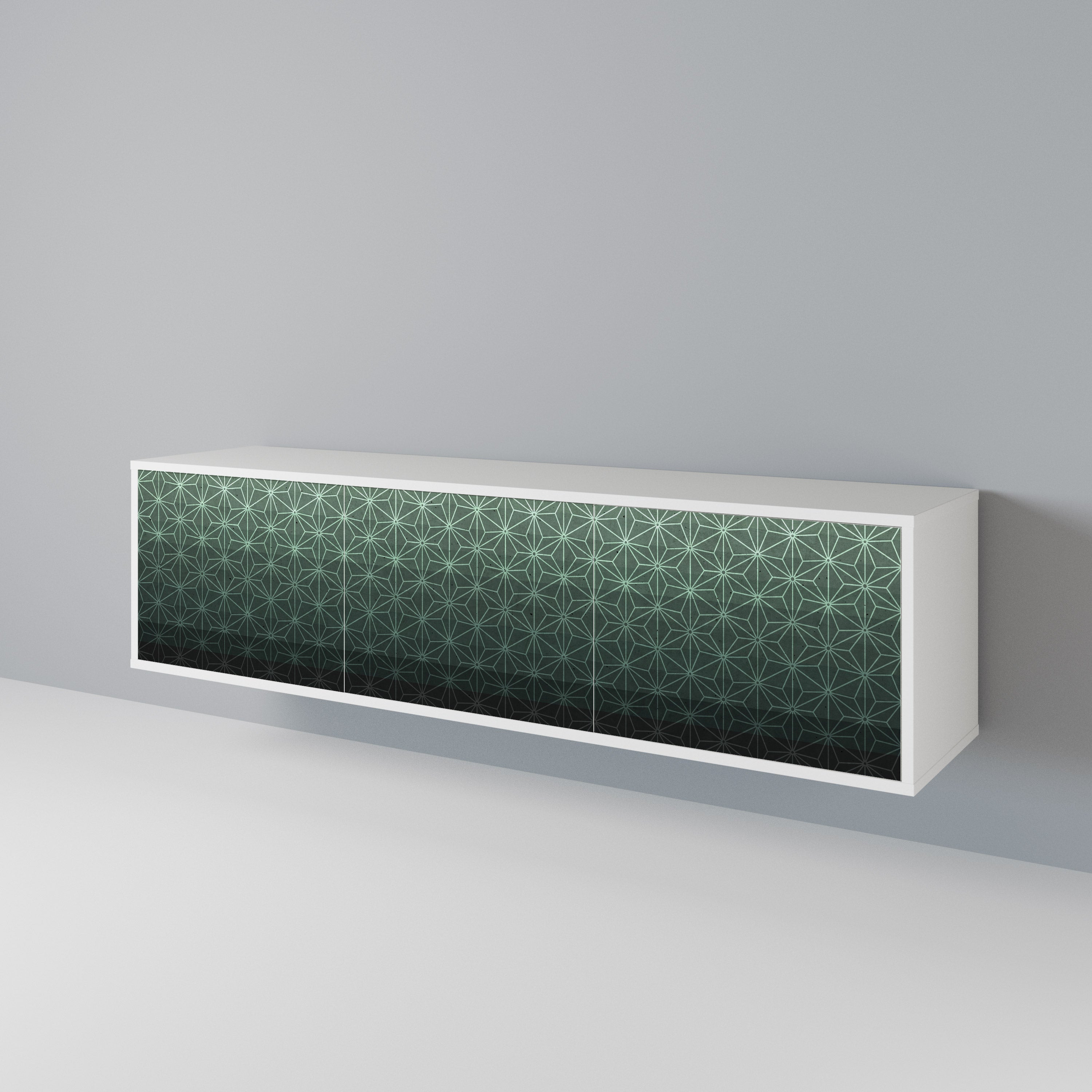 ORNAMENTAL GLIMMER Třídveřový TV stolek