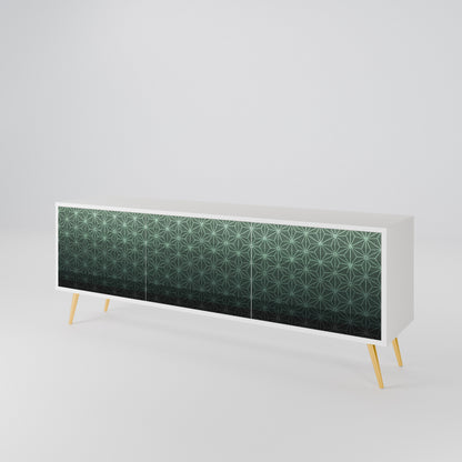 ORNAMENTAL GLIMMER Třídveřový TV stolek
