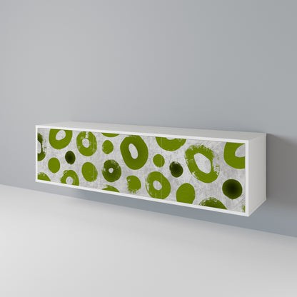 GREEN RHAPSODY Třídveřový TV stolek
