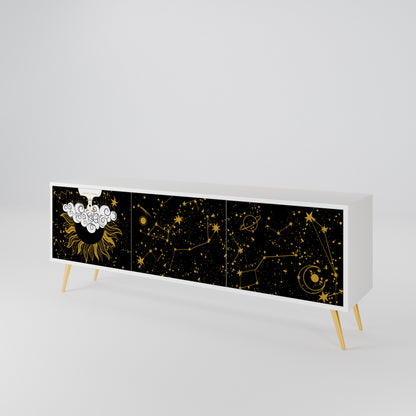 STELLAR CONSTELLATIONS Třídveřový TV stolek