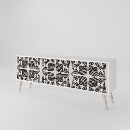 MONOCHROME NEXUS Třídveřový TV stolek