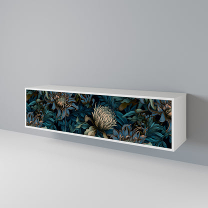 TWILIGHT BLOOM Třídveřový TV stolek