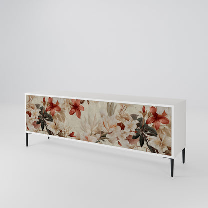 PETAL HARMONY Třídveřový TV stolek