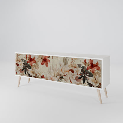 PETAL HARMONY Třídveřový TV stolek