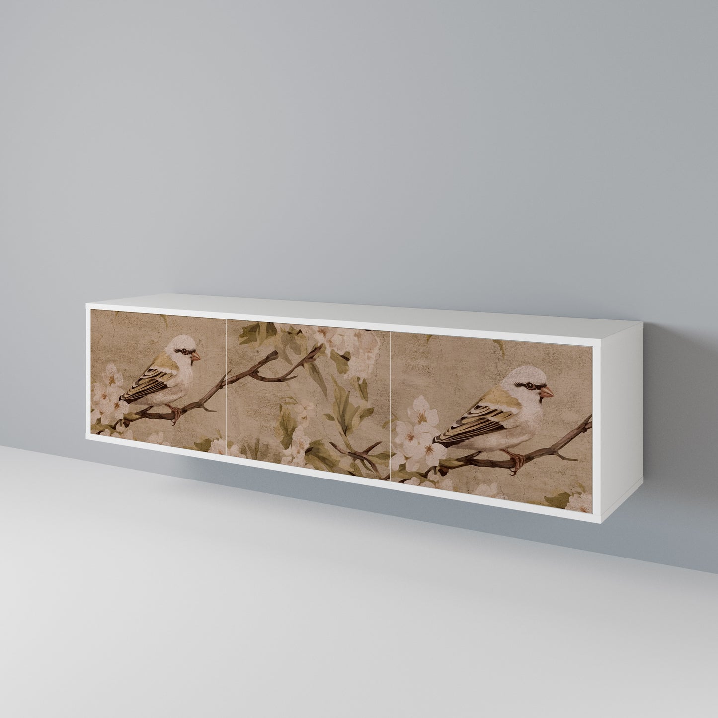 PETAL DISTINGUISH Třídveřový TV stolek
