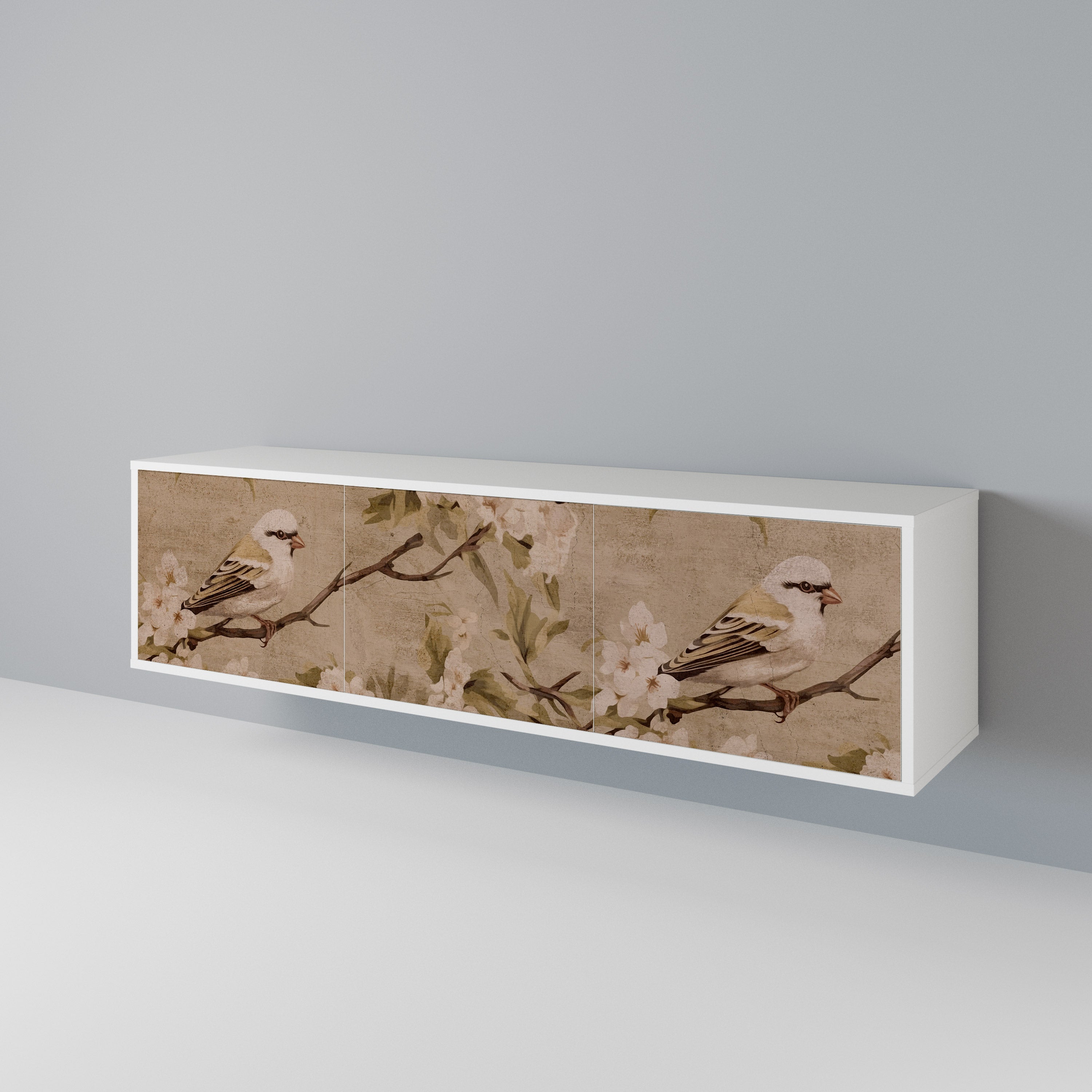 PETAL DISTINGUISH Třídveřový TV stolek