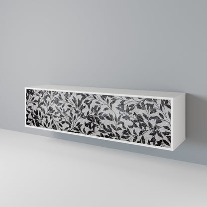 CHARCOAL SPROUT Třídveřový TV stolek