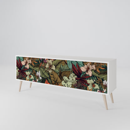 BOTANICAL EMERGENCE Třídveřový TV stolek