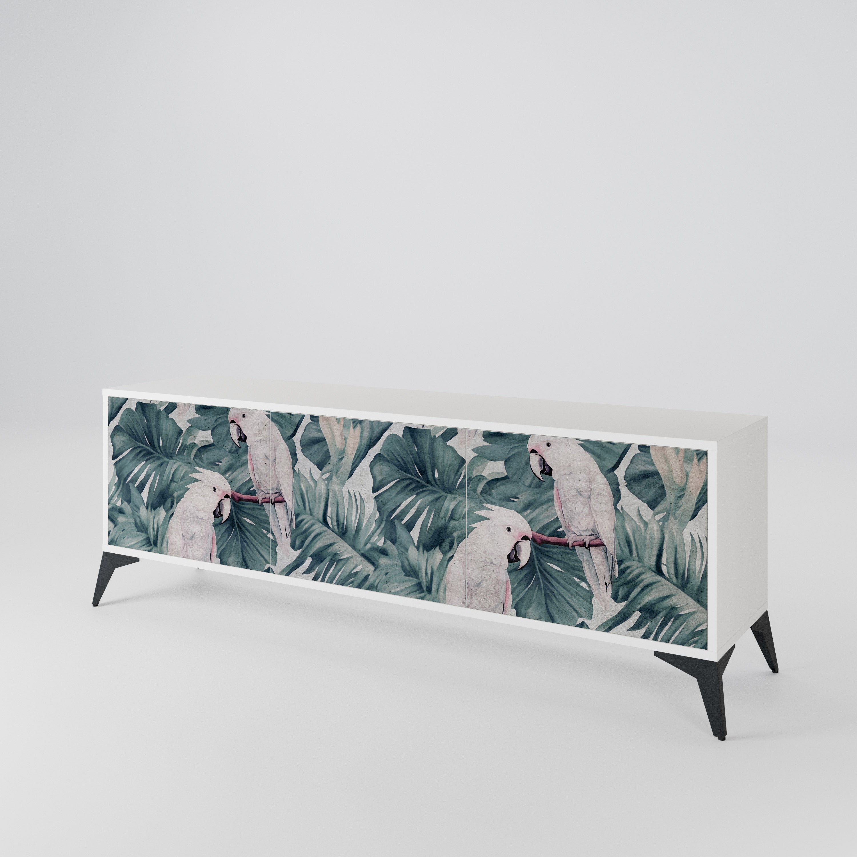 POPINJAY LOOK Třídveřový TV stolek