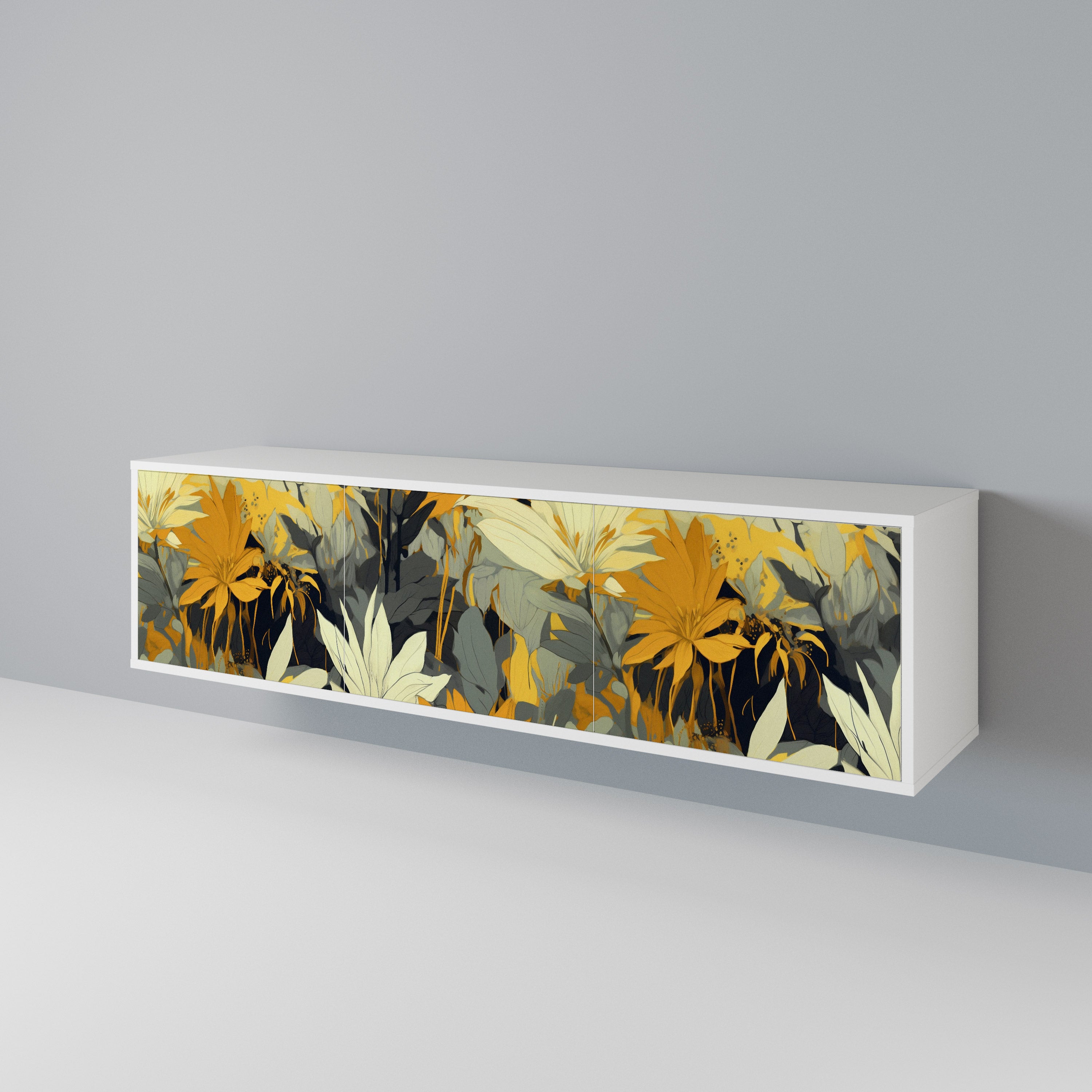 SUNKISSED LILY Třídveřový TV stolek