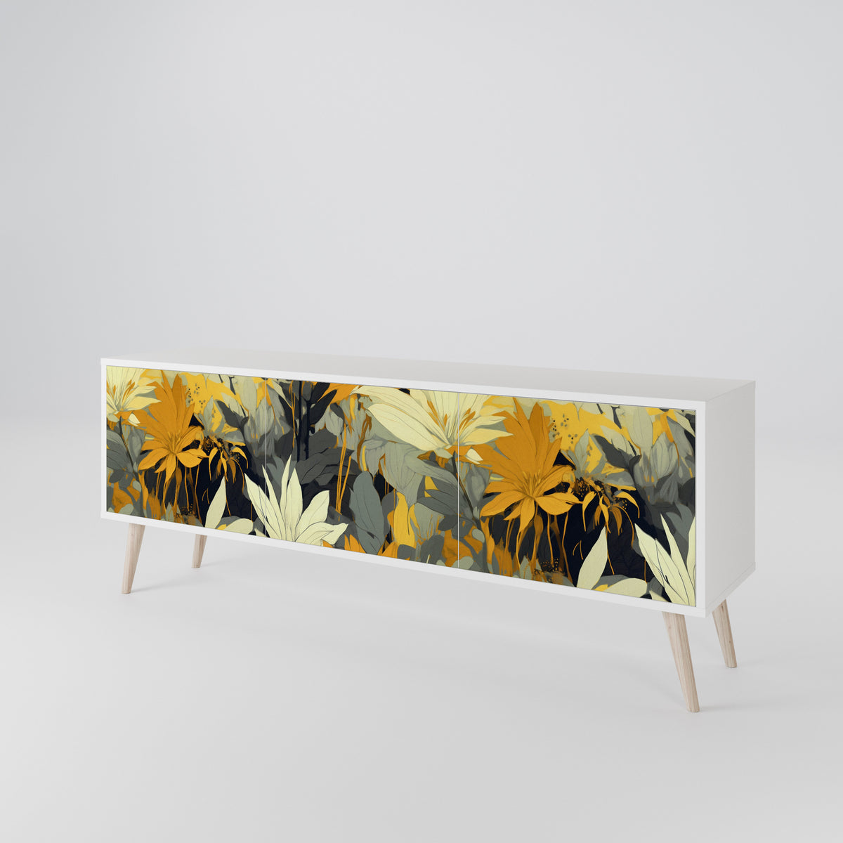 SUNKISSED LILY Třídveřový TV stolek