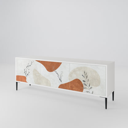 TRANQUIL TWIG Třídveřový TV stolek