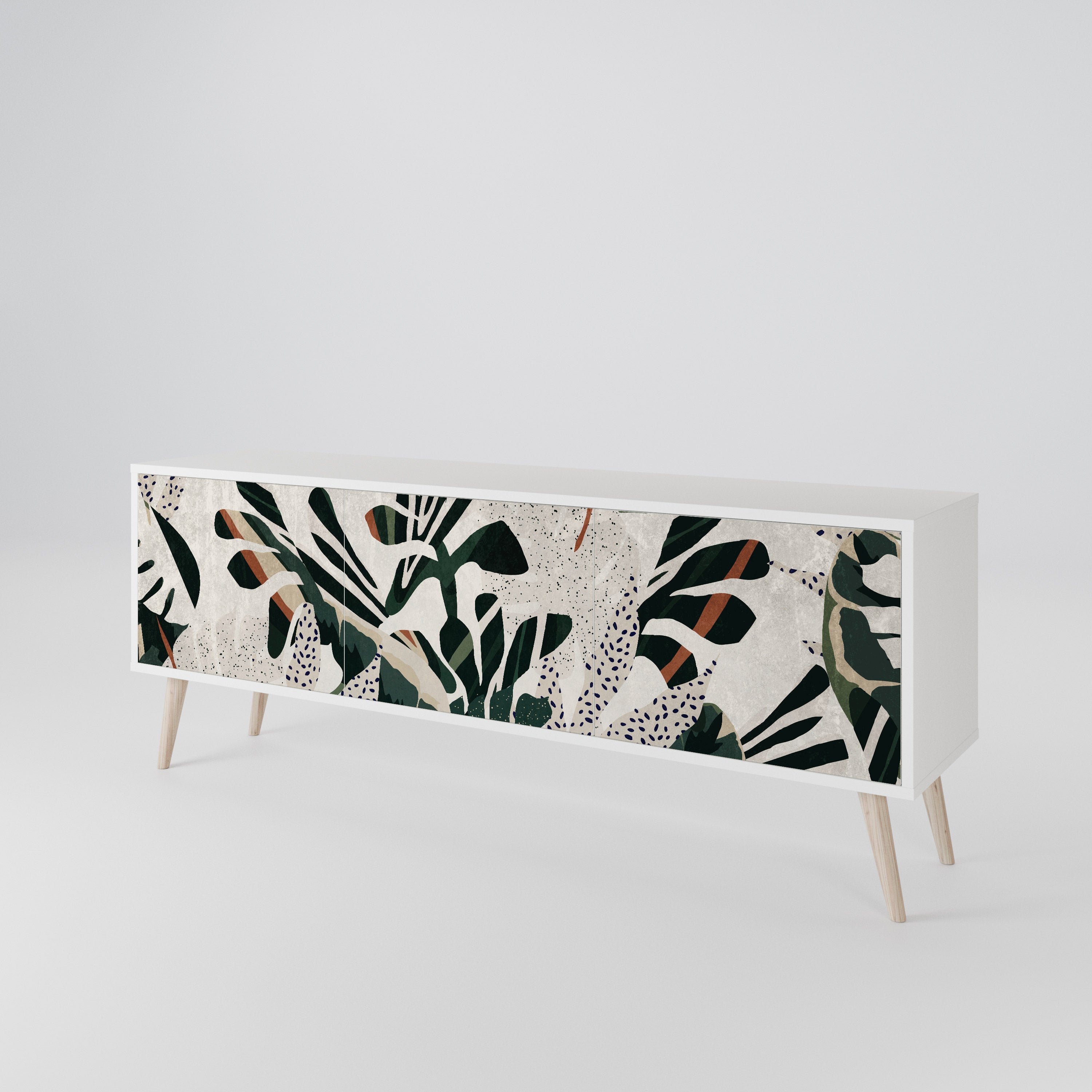VERDURE FORMATION Třídveřový TV stolek