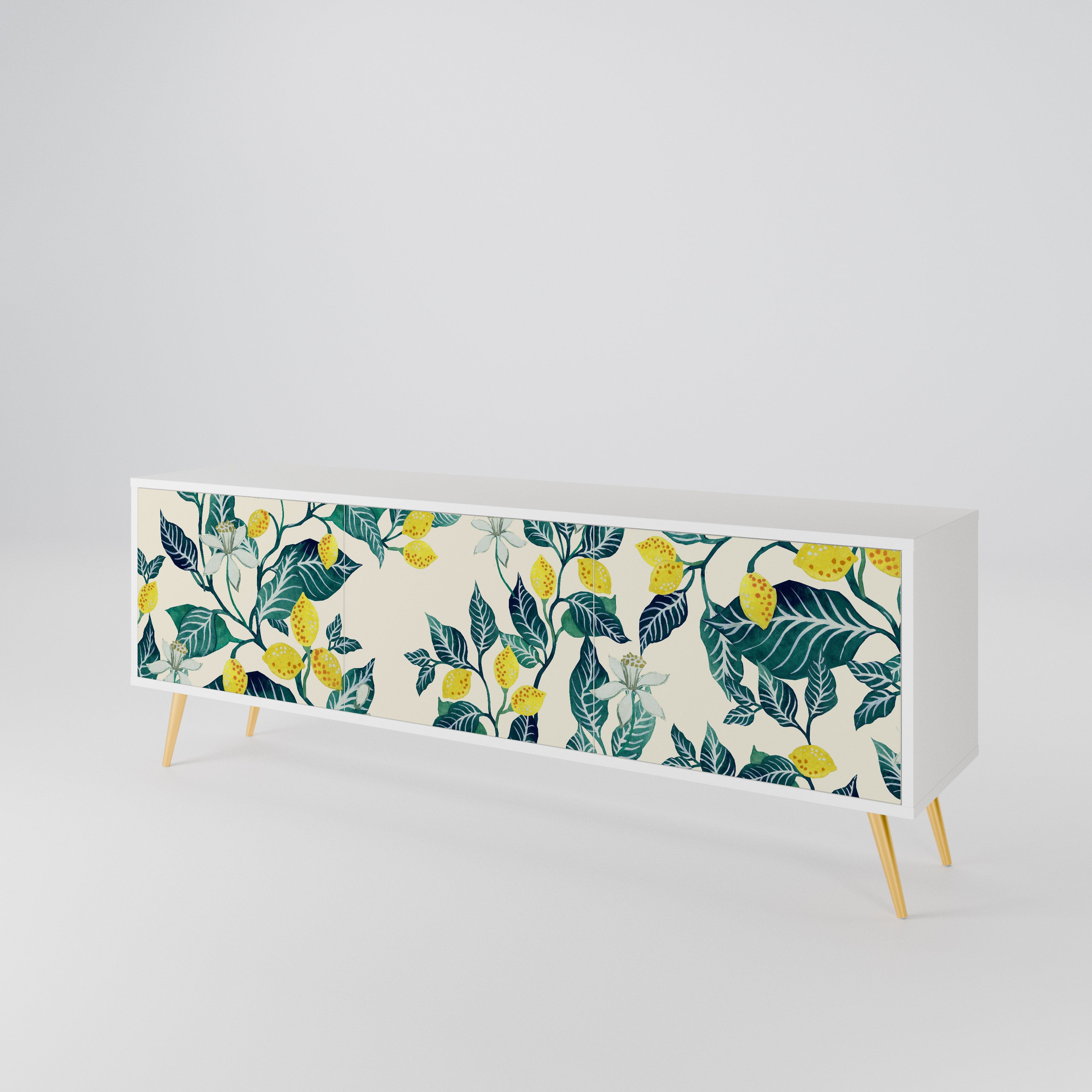 LEMON TREE Třídveřový TV stolek
