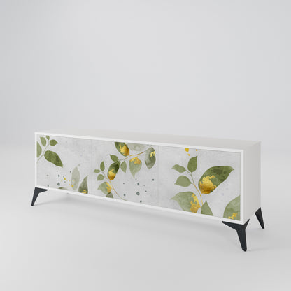 ELEGANT BOTANICS Třídveřový TV stolek