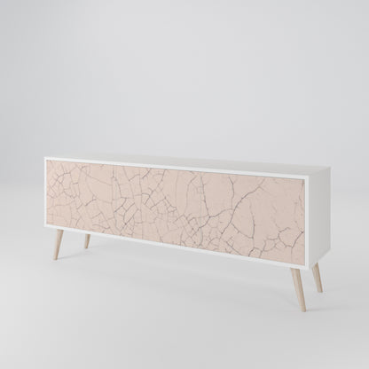 CERAMIC TEXTURE Třídveřový TV stolek