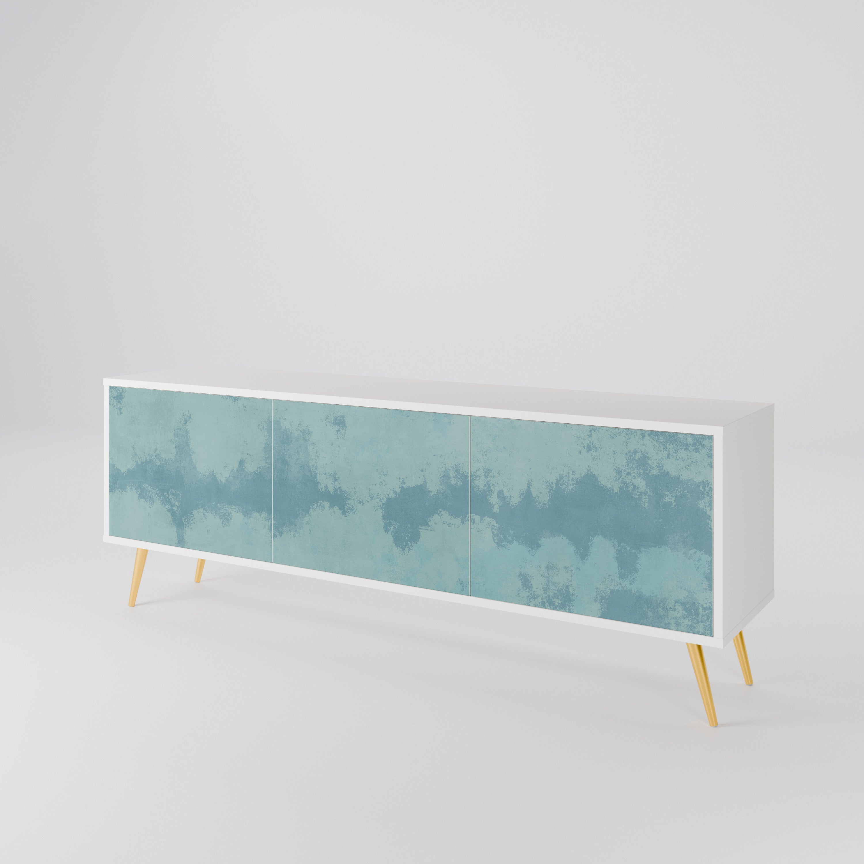 SKY WASH Třídveřový TV stolek