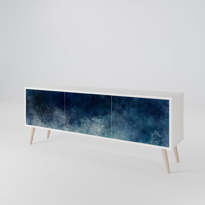 CELESTIAL FALL Třídveřový TV stolek