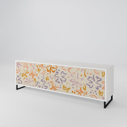 SPRING WHIMSY Třídveřový TV stolek