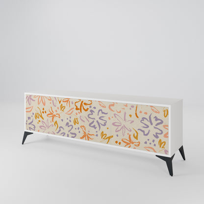 SPRING WHIMSY Třídveřový TV stolek