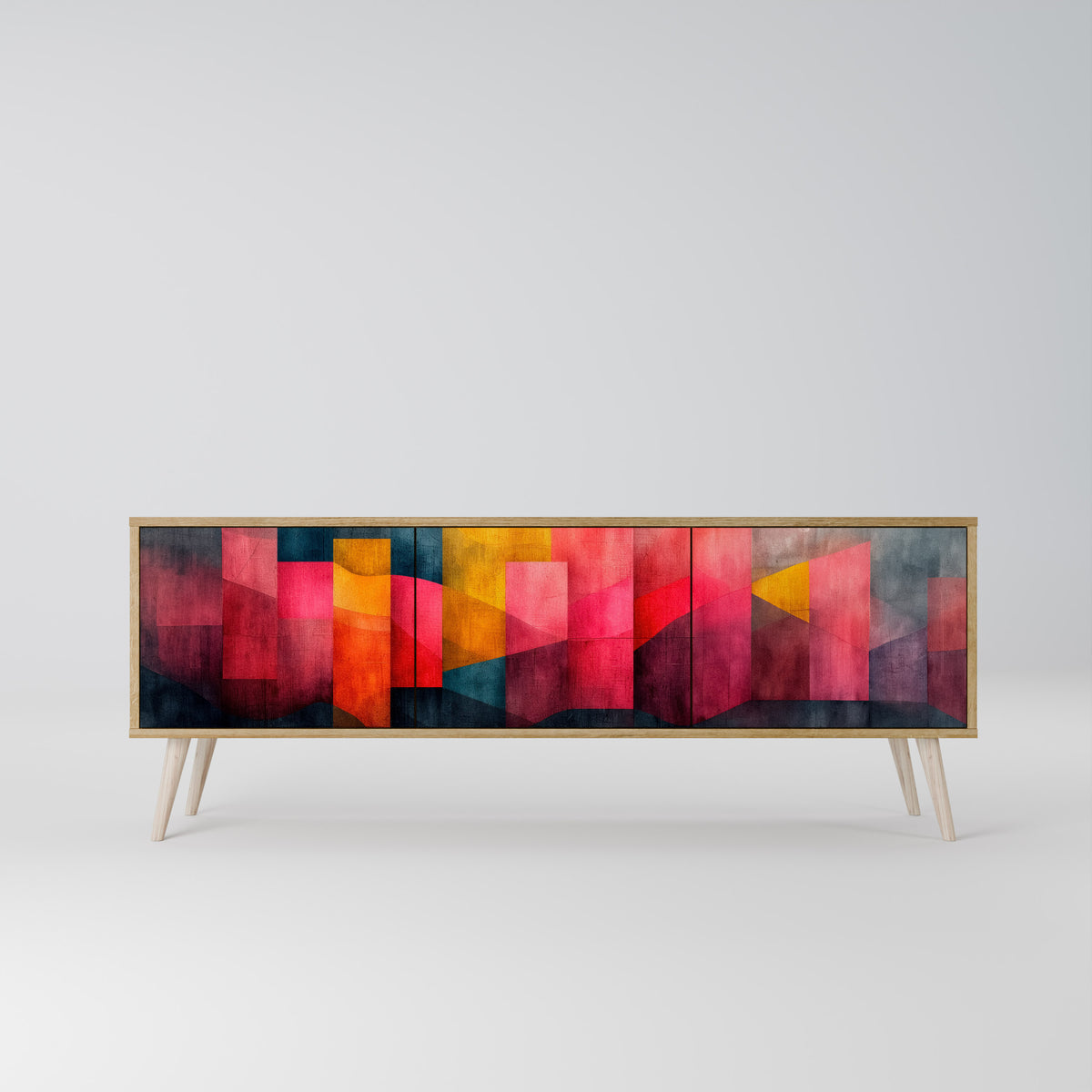 COLORFUL SOUNDS Třídveřový TV stolek