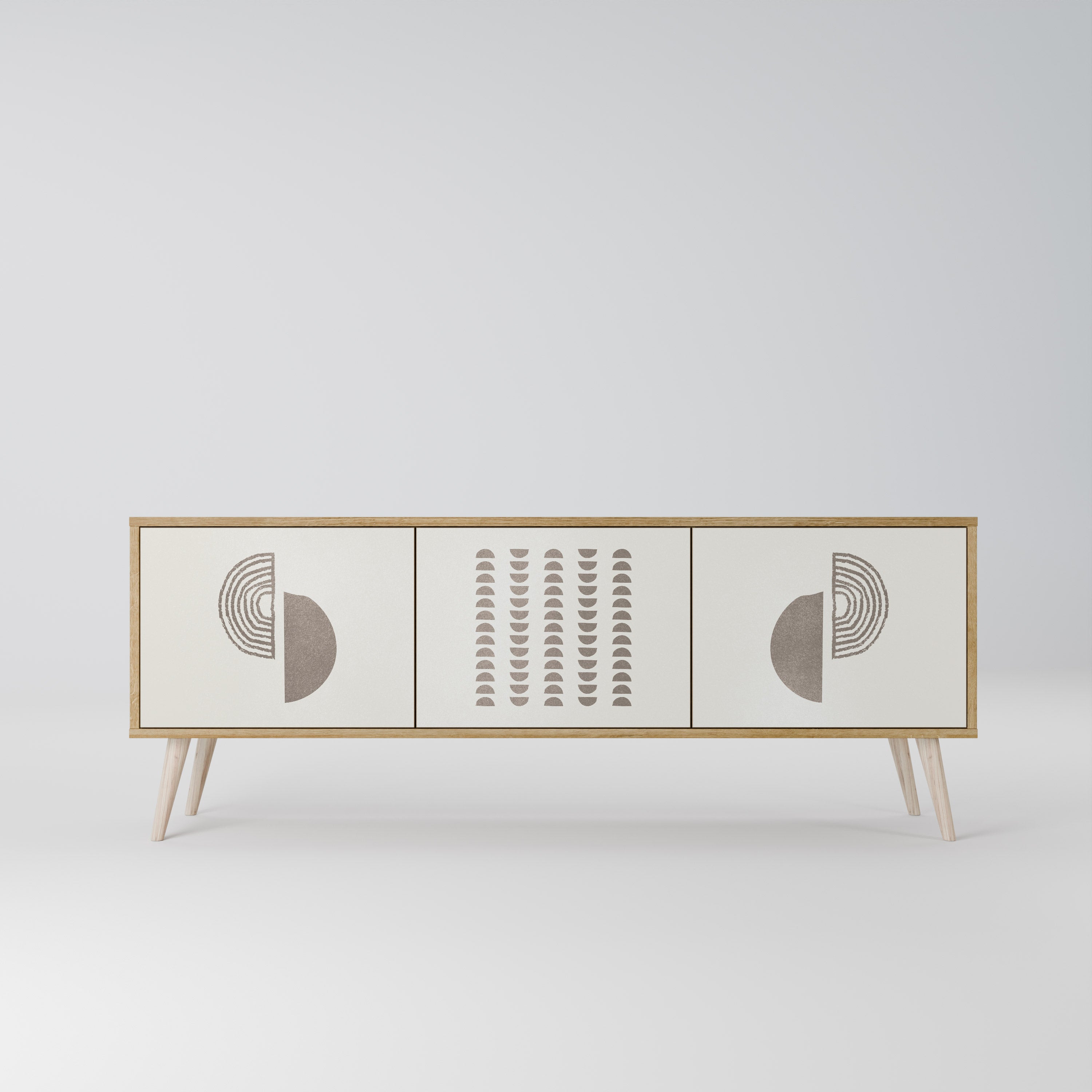 HARMONY ESSENCE Třídveřový TV stolek
